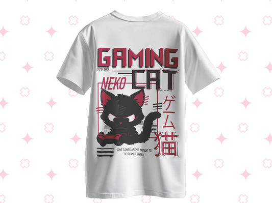 T-shirt gaming cat