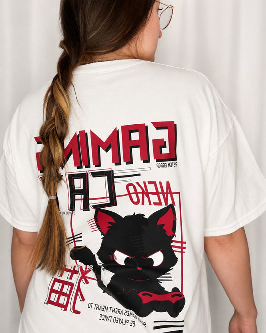 T-shirt gaming cat